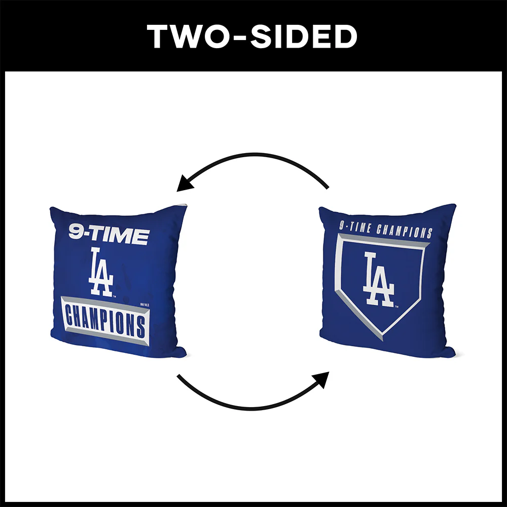 2025 MLB World Series LA Dodgers Throw Pillow - Image 4