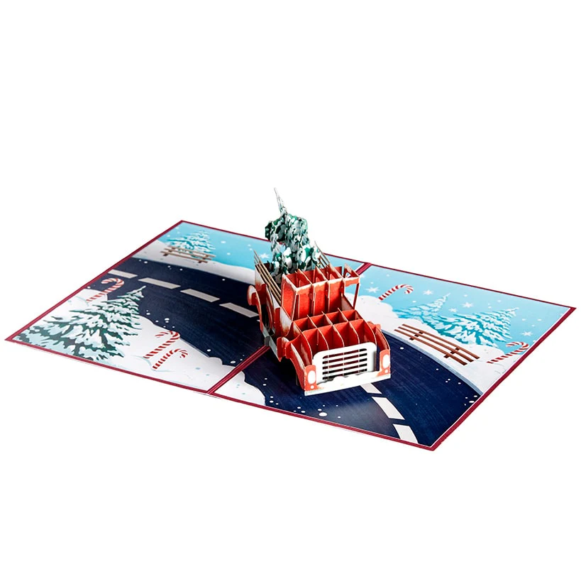 3-D Pop-Up Holiday Greeting Card - Image 7