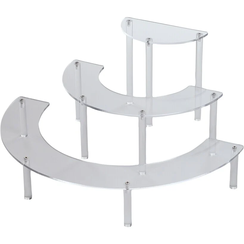 3-Tier Clear Cupcake Stand - Image 4