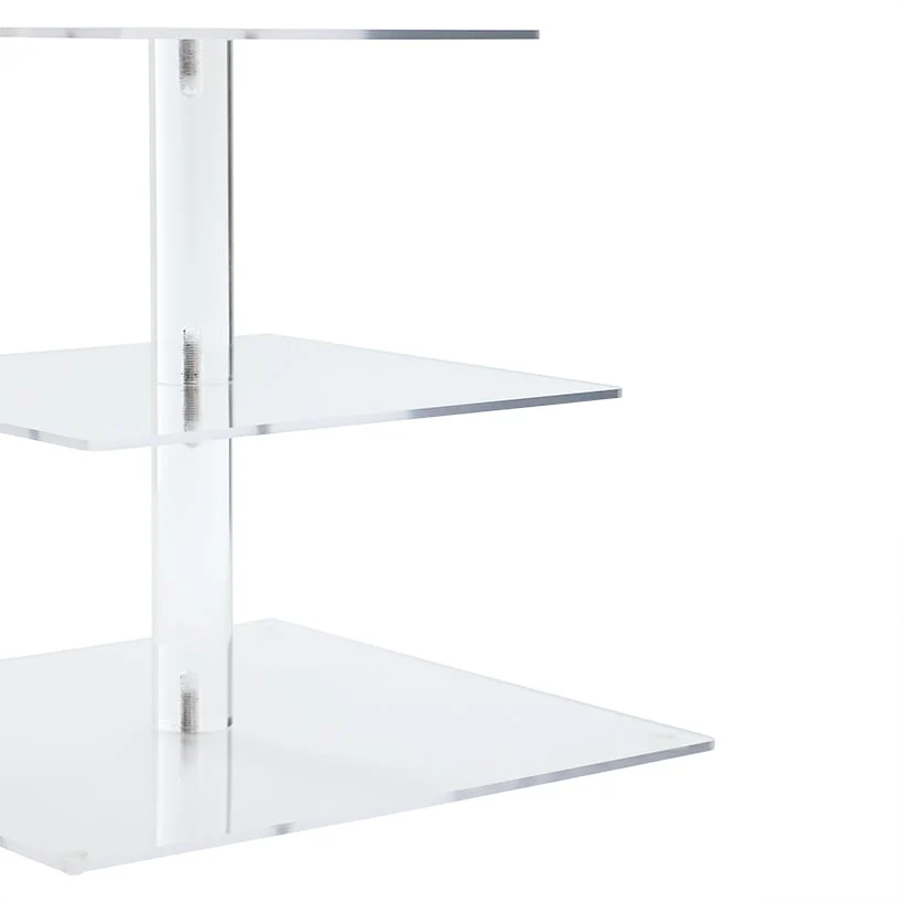 3-Tier Clear Cupcake Stand - Image 6