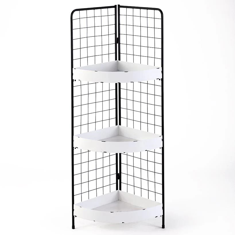 3-Tier Metal Corner Shelf - Image 7