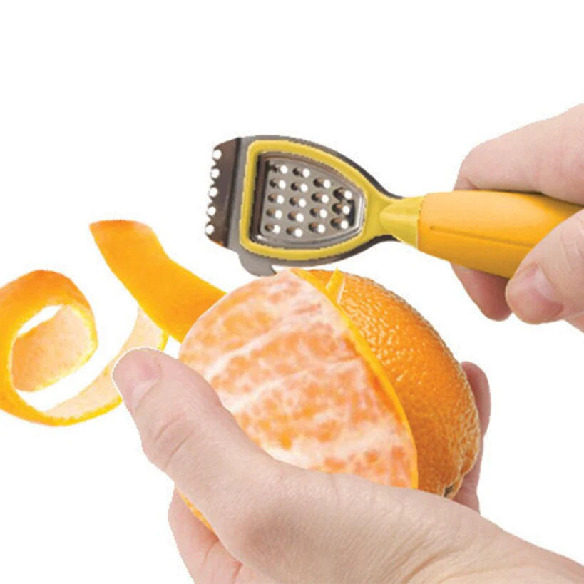 Citrus Kitchen 4-in-1 Tool - Zester, Peeler, Garnisher, Reamer - Image 3