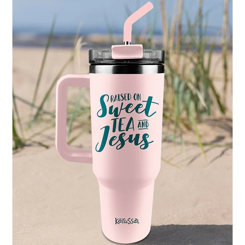 40-Oz Blessed and Refreshed Tumbler - Image 4