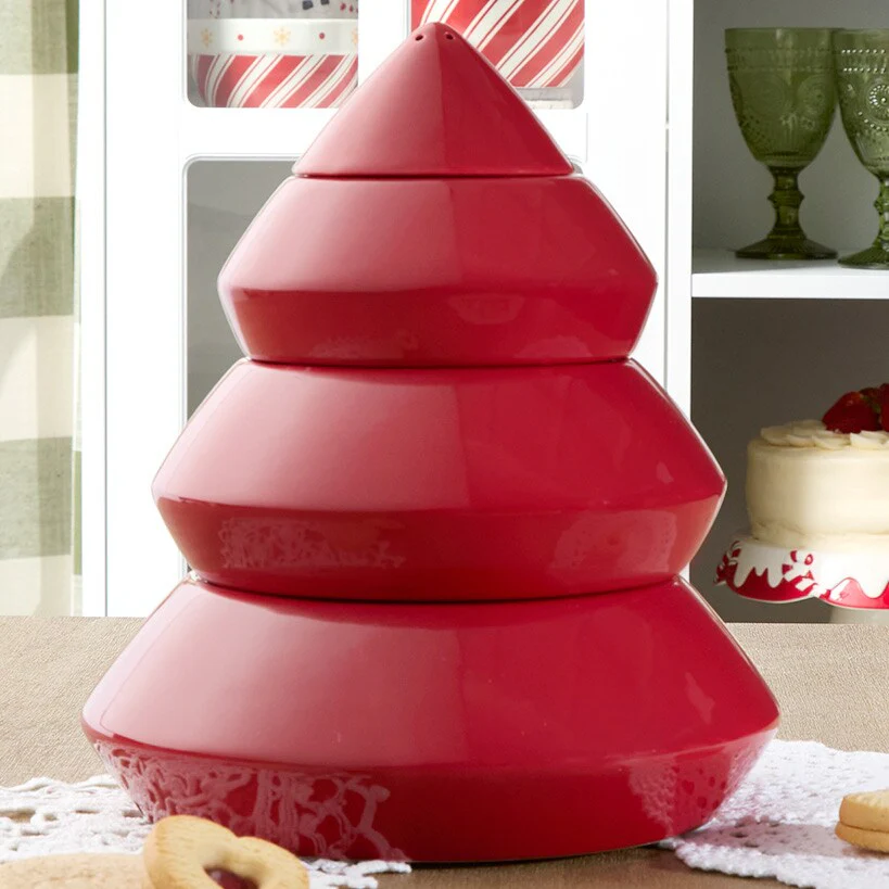 Holiday Stackable Serving Bowls 4 Pc. - Image 4