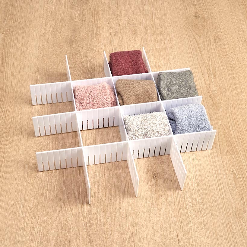 6-Pc. Adjustable Drawer Dividers Set - Image 6