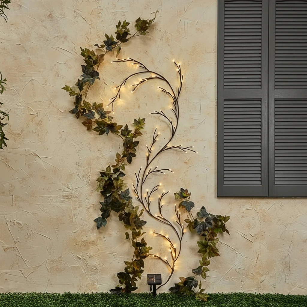 96 LED Ivy Branch Solar Light - Image 10