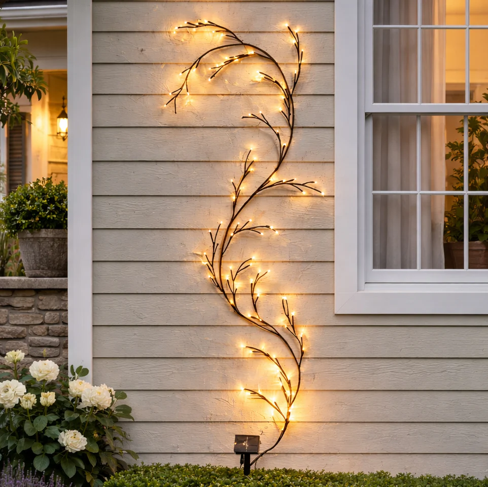 96 LED Ivy Branch Solar Light - Image 3