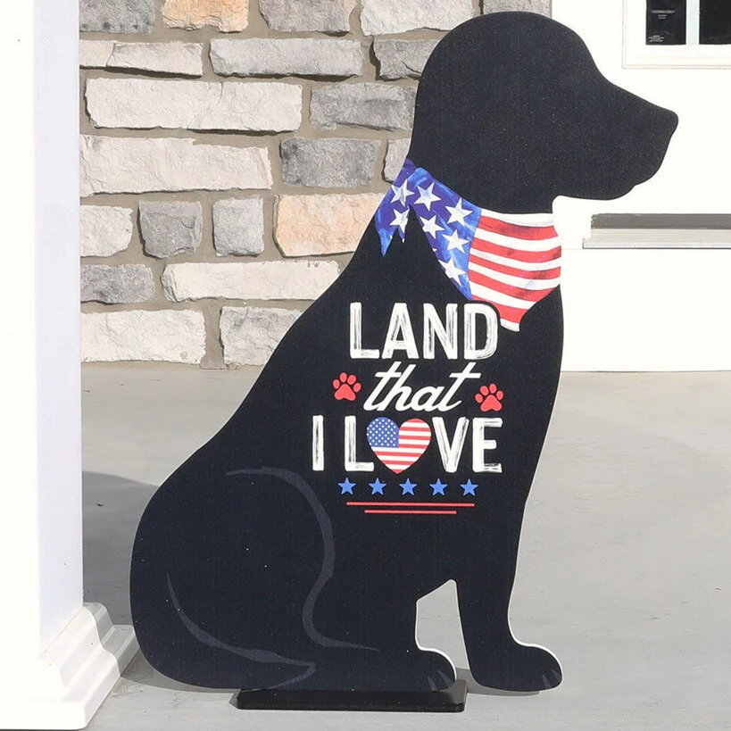 Americana Shape Porch Sign - Image 2
