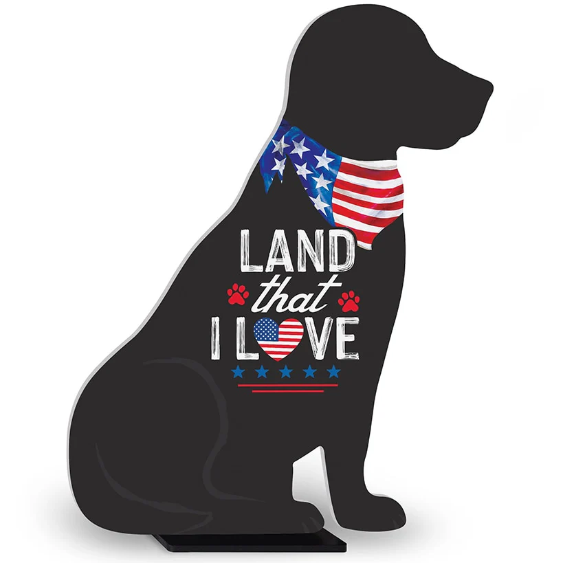 Americana Shape Porch Sign - Image 4