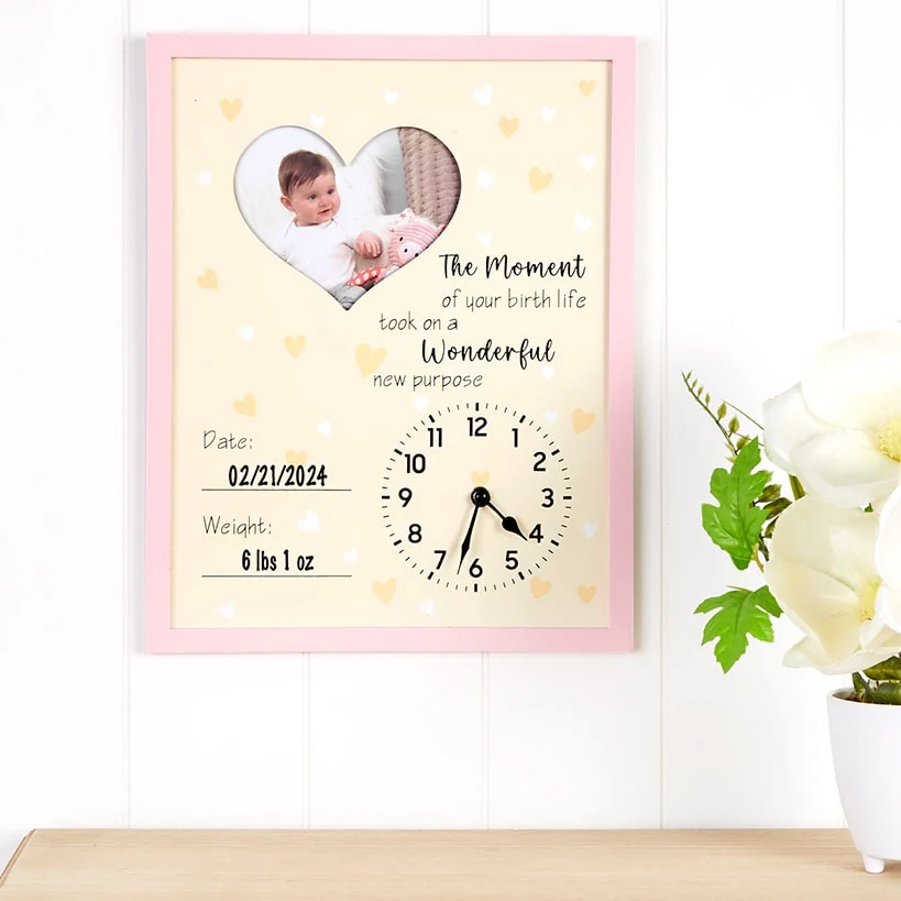 Baby Is Born Frame - Custom Newborn Keepsake - Image 3