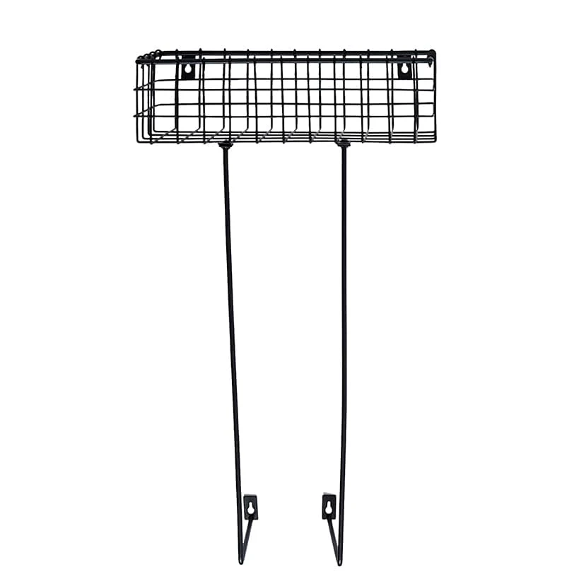 Bathroom Toilet Paper Holder or Towel Holder with Storage Shelf - Image 5
