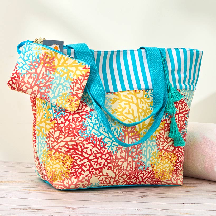 Beach Bag with Wet Pouch - Image 2