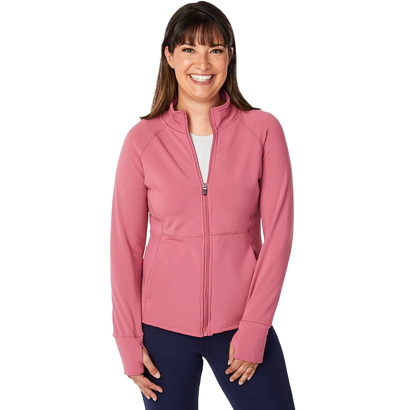 BSP Fleece-Lined Women's Exercise Jacket - Image 5