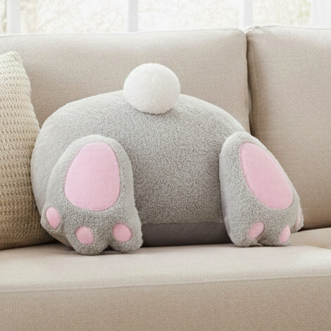 Burrowing Bunny Shaped Decorative Pillow - Image 7