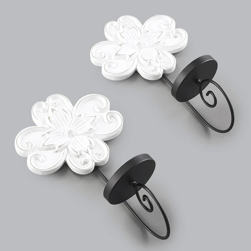 Carved Wooden Decor Accents - Image 5