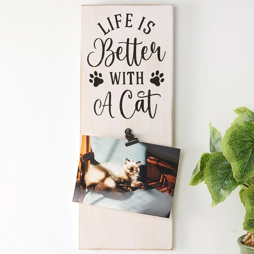Cat and Dog Lover Wall Decor With Sentiment Or Frame - Image 5