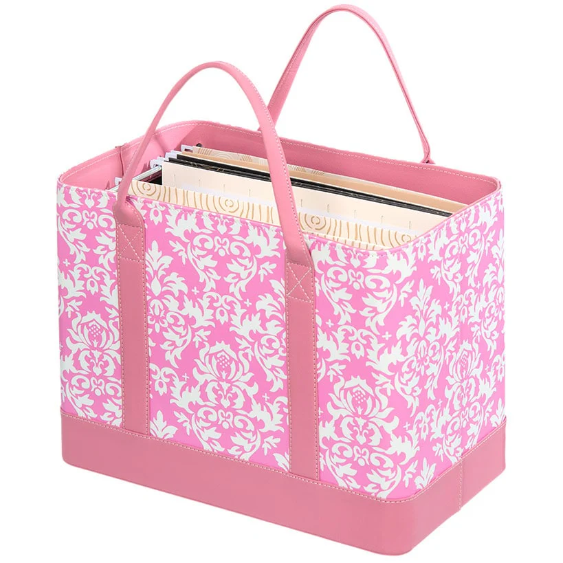 Chic Portable File Organizer Tote for Office - Image 5