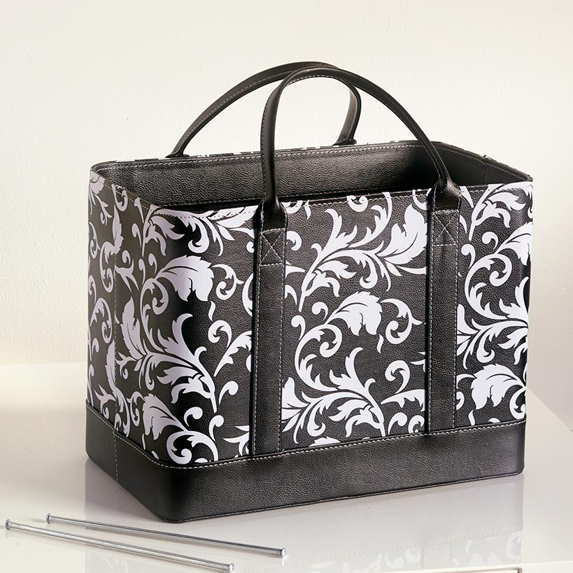Chic Portable File Organizer Tote for Office - Image 6
