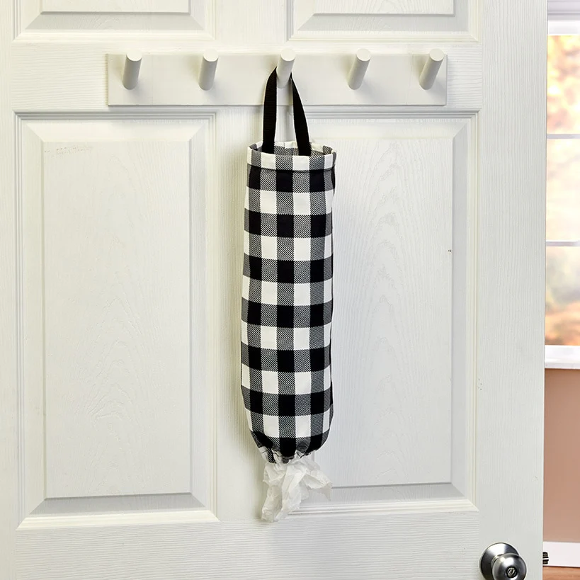 Decorative Grocery Plastic Bag Dispenser - Image 5