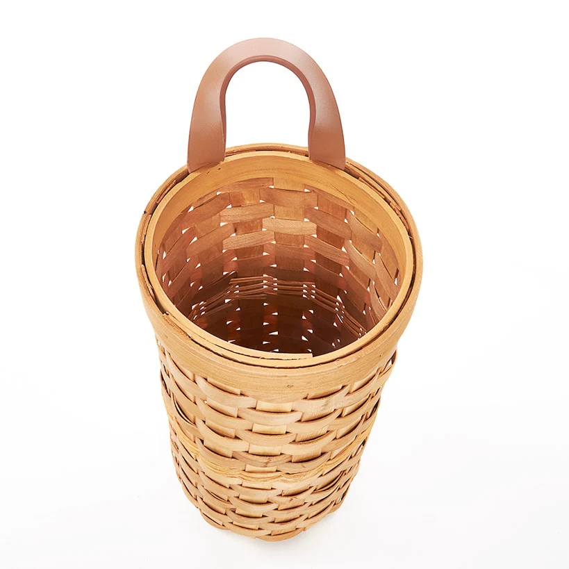 Decorative Grocery Plastic Bag Dispenser - Woven Design - Image 10