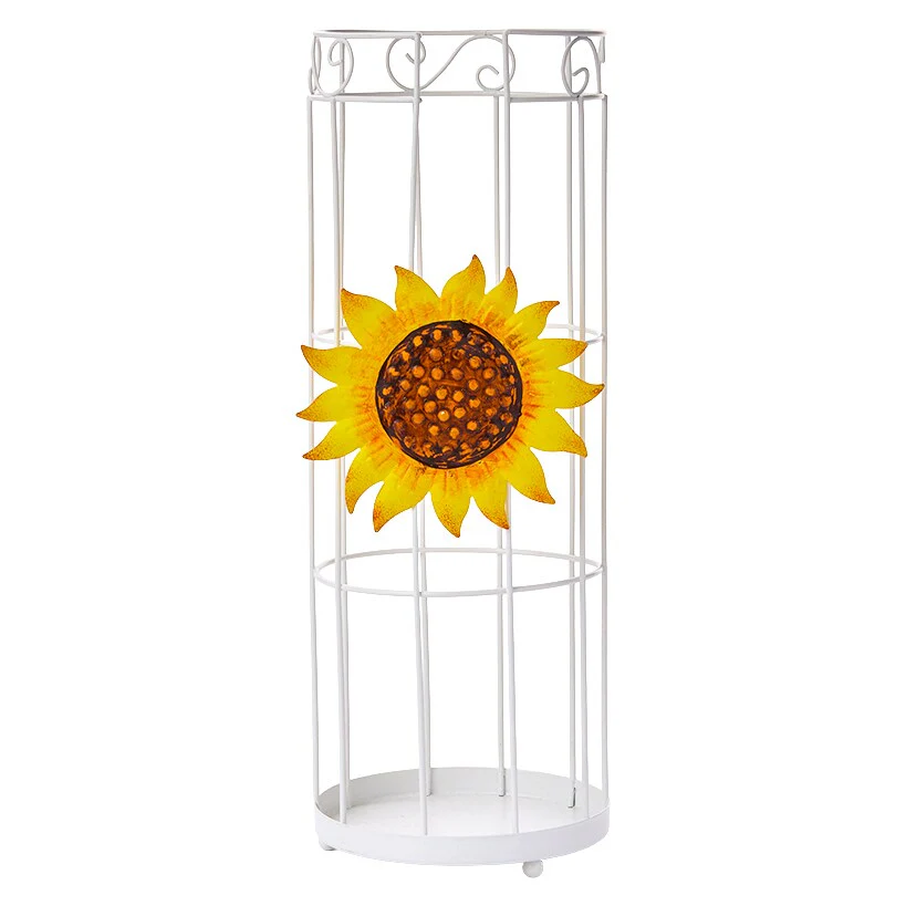Decorative Plastic Cup Holder with Interchangeable Icons - Image 4