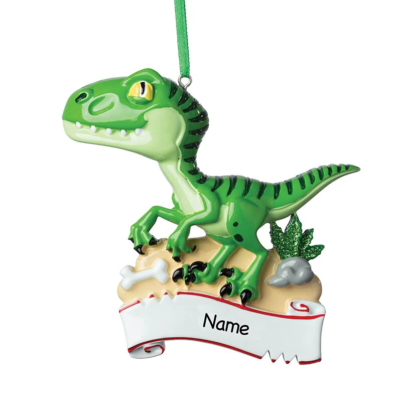 Dinosaur Ornament Personalized - Image 2