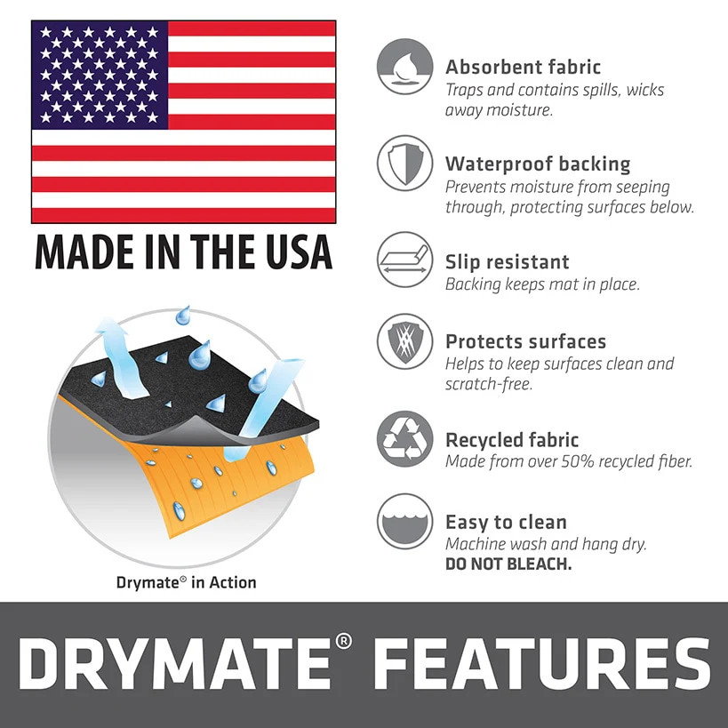 Drymate Gun Cleaning Pad Super Absorbent, Waterproof and Compact Storage - Image 6