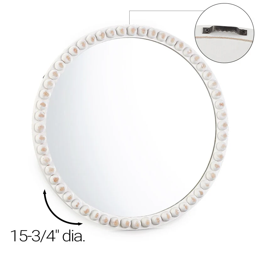 Farmhouse Beaded Clocks or Mirrors - Image 2