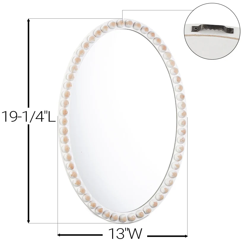 Farmhouse Beaded Clocks or Mirrors - Image 3