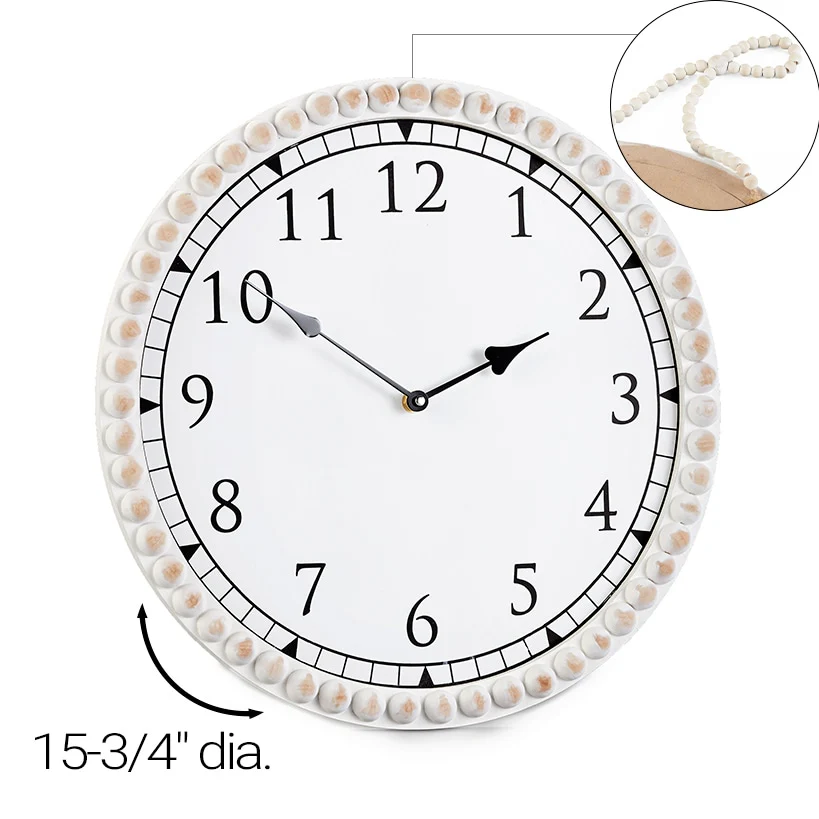 Farmhouse Beaded Clocks or Mirrors - Image 4