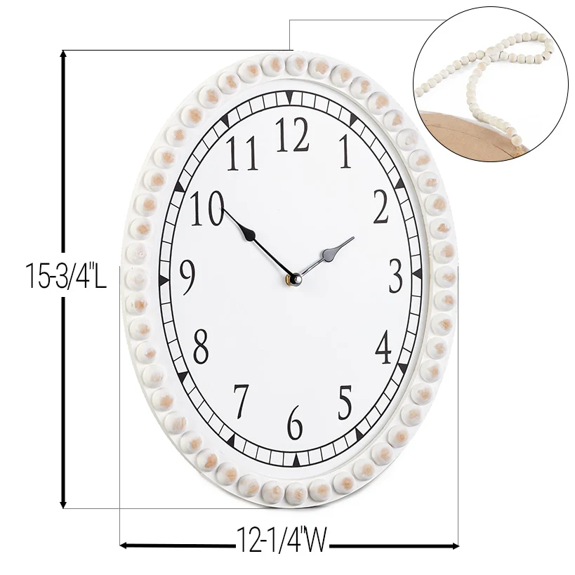 Farmhouse Beaded Clocks or Mirrors - Image 5