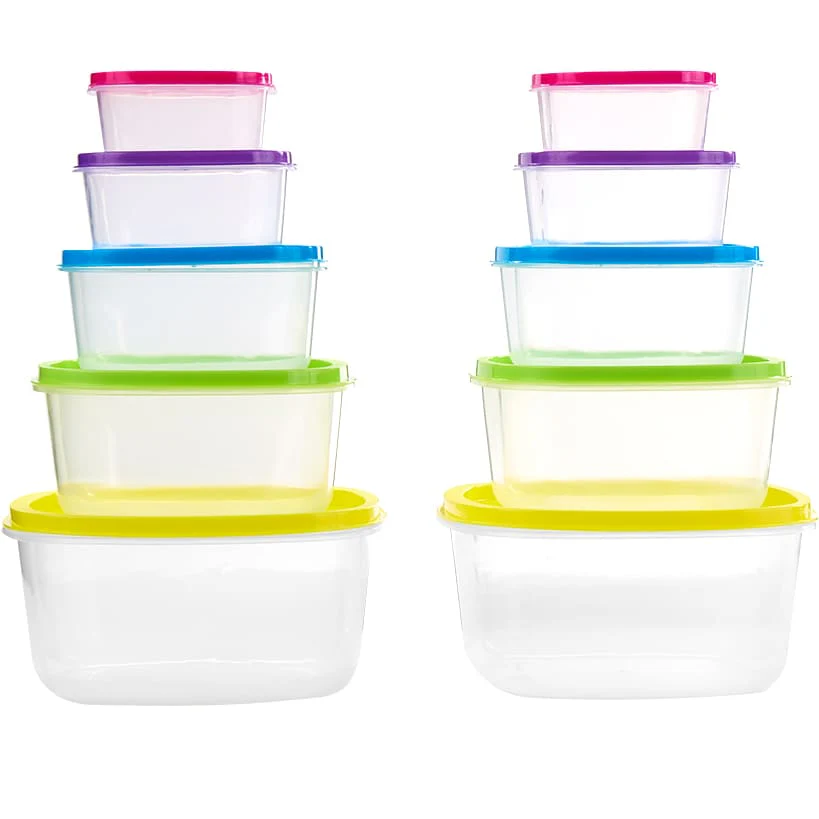Food Storage Containers Set for Meal Prep - 20-Pc. - Image 3