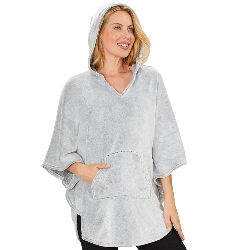 Frosted Plush Ponchos - Image 5