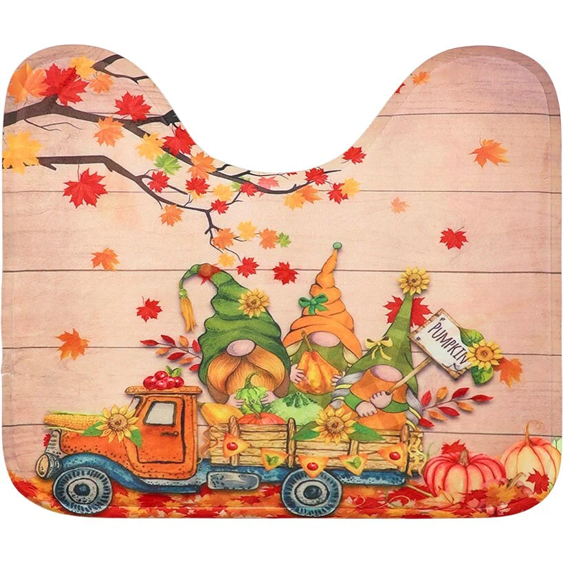 Gnome Autumn Truck Bathroom Set 16-Pc. - Image 4