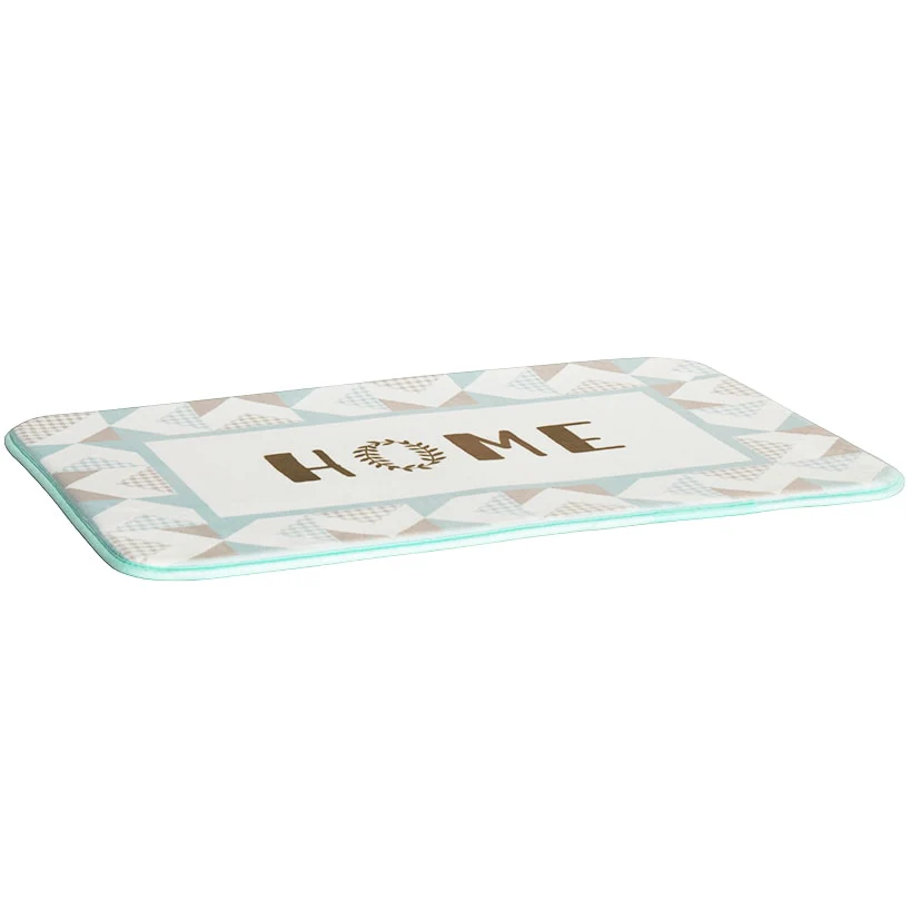 Home Pattern Shower Curtain, Bath Rug, Hand Towels, Valance, or Hooks - Image 2