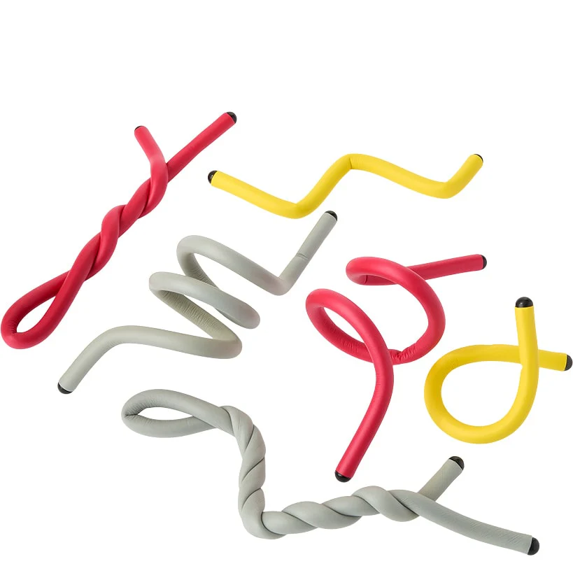 Ideaworks® Gorilla Ties - Multi-Size Flexible, Durable, Reusable, Set of 6 - Image 2