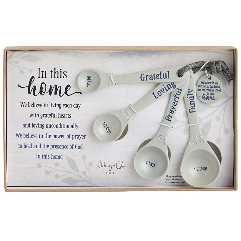 In This Home Collection - Pie Plate, Utensil Crock, Measuring Spoons - Image 4