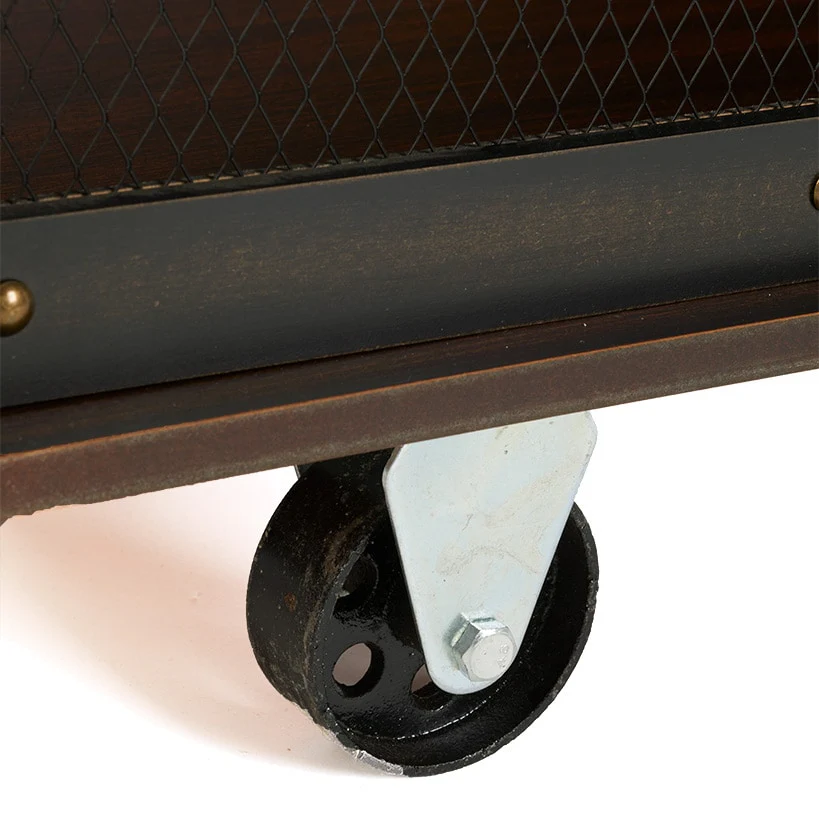 Industrial Rolling Buffet Serving Cart - Kitchen or Bar - Image 3