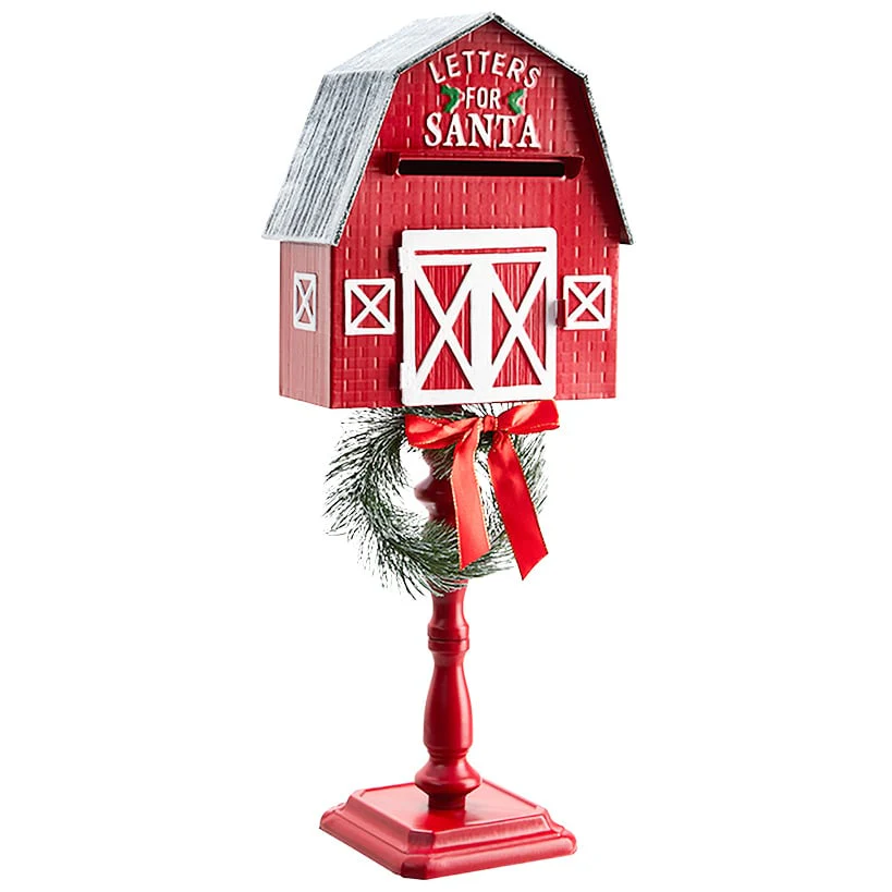 Letters for Santa Red Barn Mailbox - Image 3