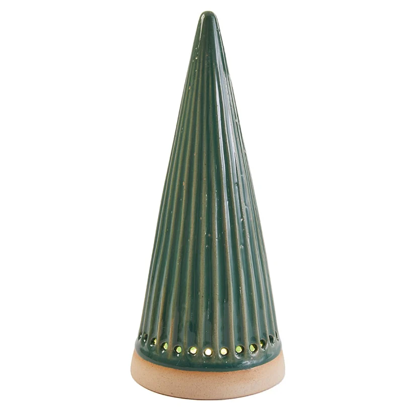 Lighted Ceramic Tabletop Tree Holiday Decor - Image 5