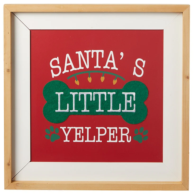 Little Yelper Christmas Wall Art - Image 2