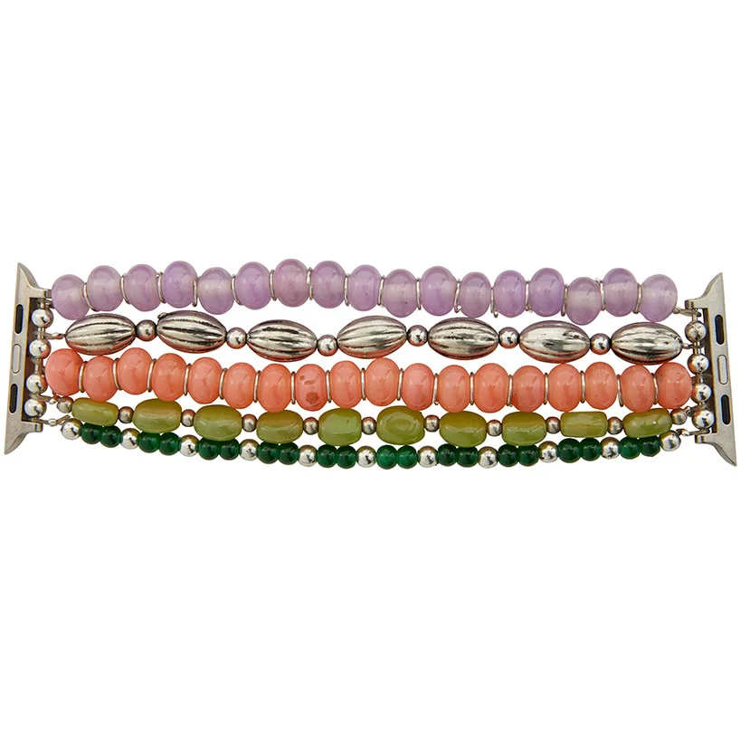Magnetic Stylish Beaded Band for Smartwatch - Image 2