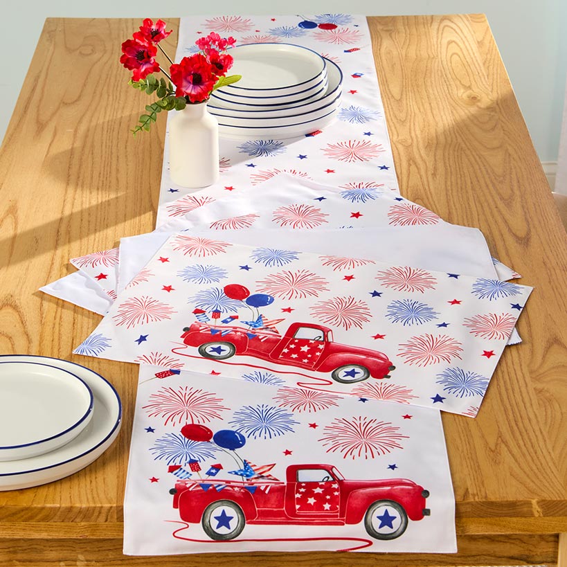 Memorial Truck Placemats, Set of 4 - Image 4