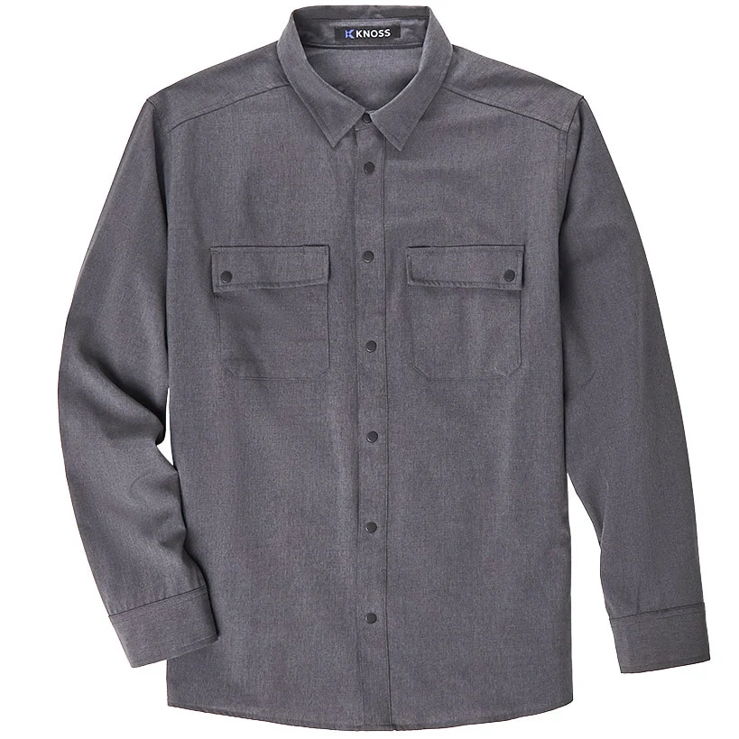 Men's Button-Up Long Sleeve Shirt - Image 2