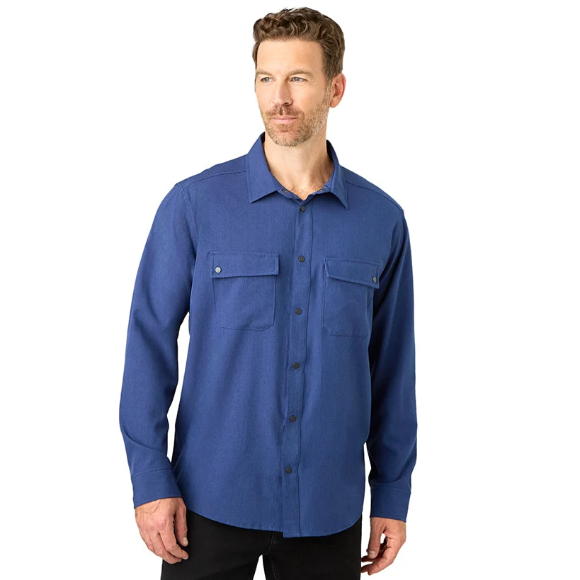 Men's Button-Up Long Sleeve Shirt - Image 9