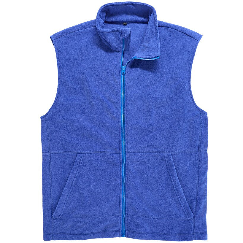 Men's Fleece Zip-Up Vest - Image 6
