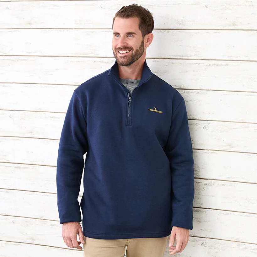 Men's Yellowstone Quarter Zip Pullover - Image 4