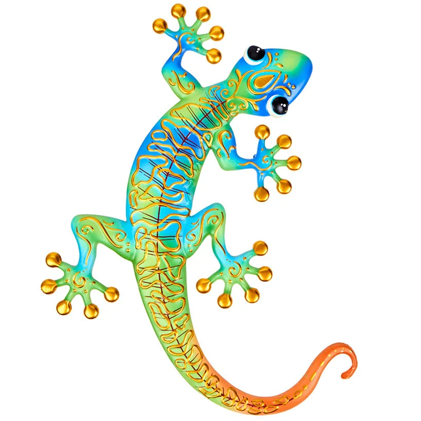 Metal Gecko Wall Decor - Image 6