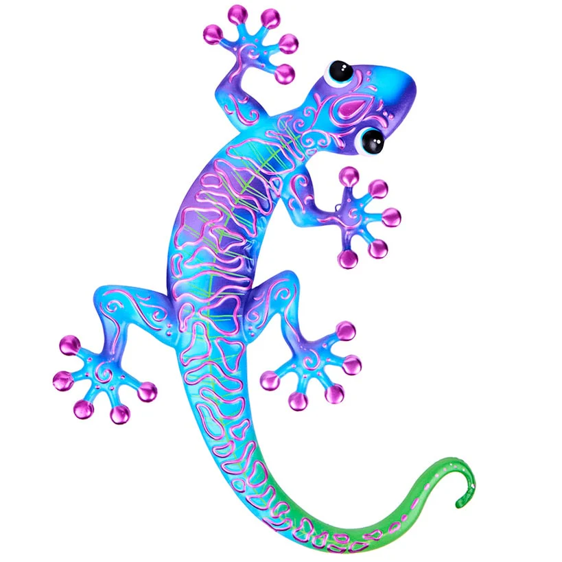 Metal Gecko Wall Decor - Image 7