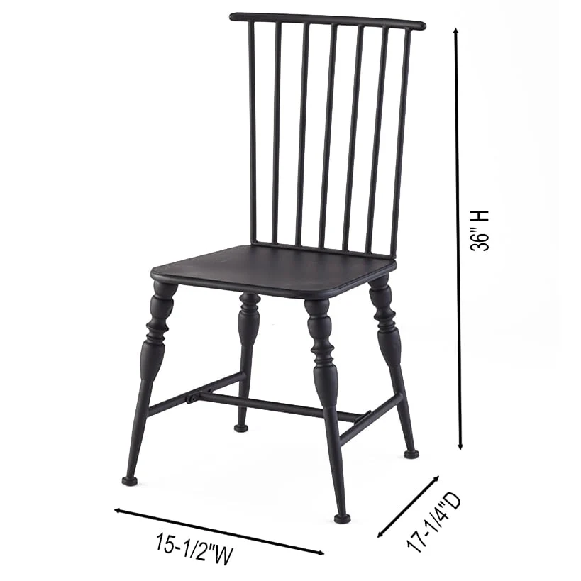 Metal Spindle Leg Chairs or Tables - Image 2